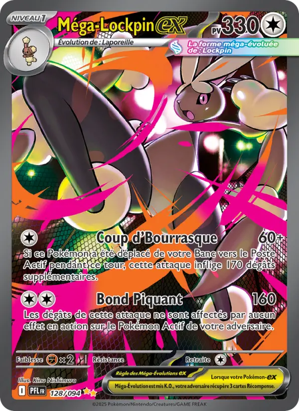 Méga-Lockpin ex #128 — Flammes Fantasmagoriques