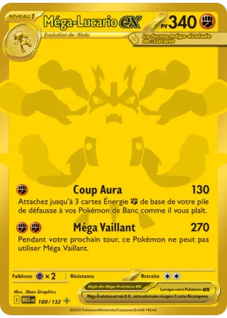 Méga-Lucario ex #188 — Méga-Évolution