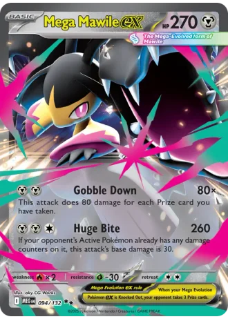 Mega Mawile ex #094/132 — Mega Evolution