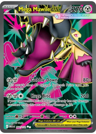 Mega Mawile ex #162/132 — Mega Evolution