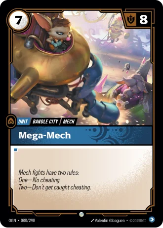Mega-Mech #088/298 — Origins