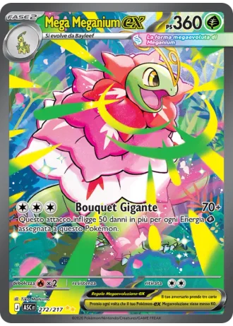 Mega Meganium ex #272 — Ascesa Eroica