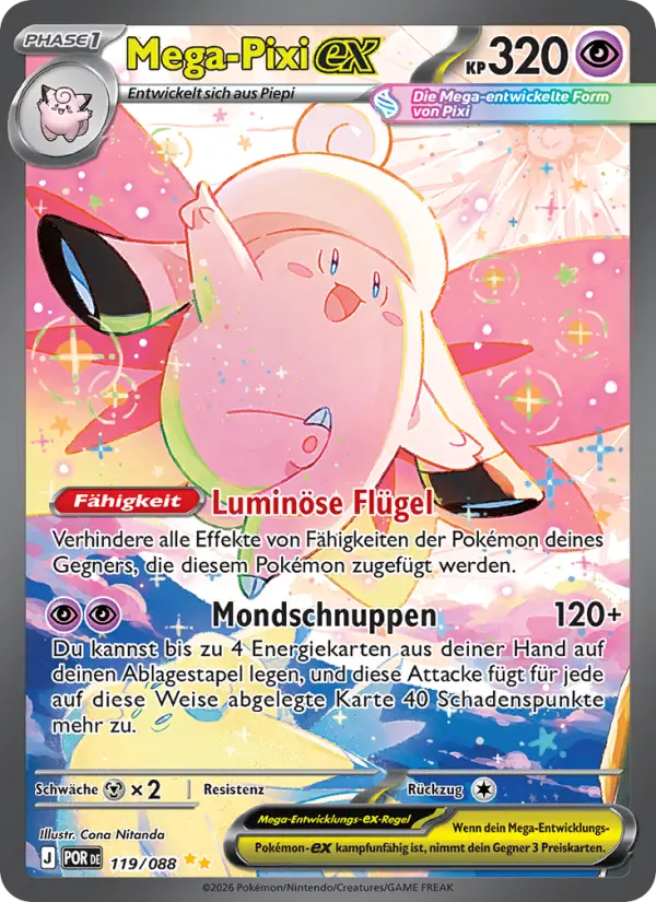 Mega-Pixi ex #119 — Optimale Ordnung
