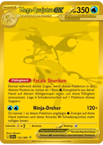 Mega-Quajutsu ex #122 — Wachsendes Chaos