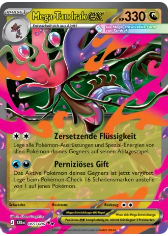 Mega-Tandrak ex #065 — Wachsendes Chaos