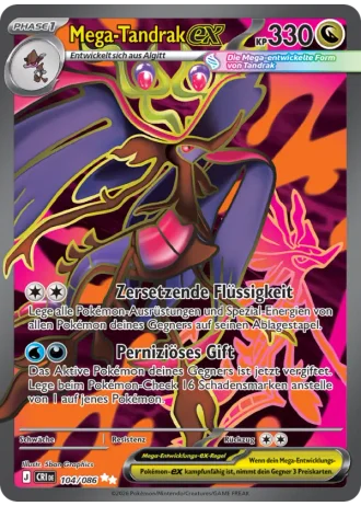 Mega-Tandrak ex #104 — Wachsendes Chaos