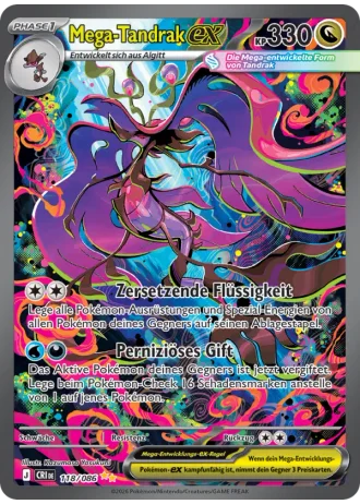 Mega-Tandrak ex #118 — Wachsendes Chaos