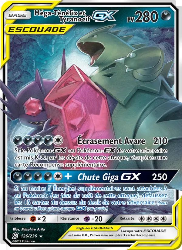 Méga-Ténéfix et Tyranocif GX #126 — Harmonie des Esprits