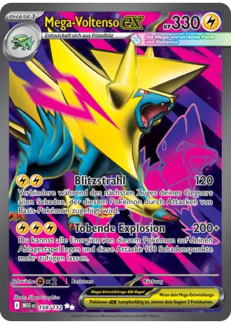 Mega Voltenso ex #158/132 — Mega-Entwicklung