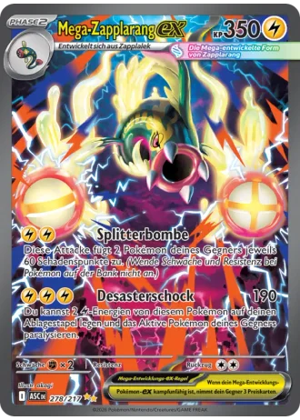 Mega-Zapplarang ex #278 — Erhabene Helden