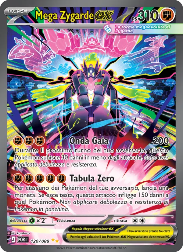 Mega Zygarde ex #120 — Equilibrio Perfetto