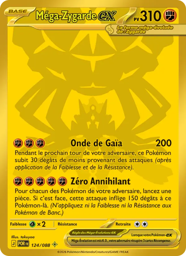 Méga-Zygarde ex #124 — Équilibre Parfait