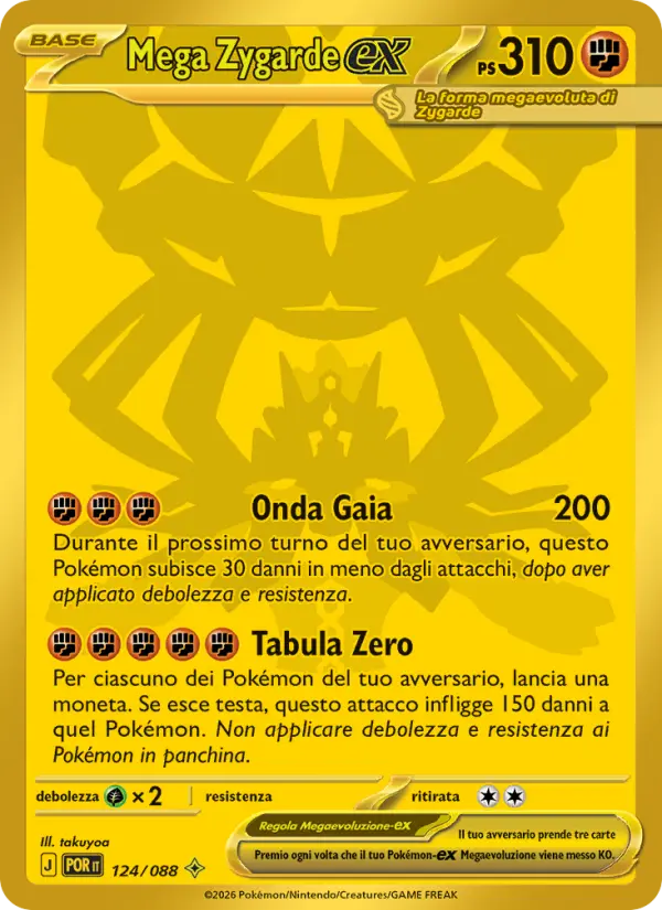 Mega Zygarde ex #124 — Equilibrio Perfetto