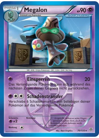Megalon #70/135 — Plasma-Sturm