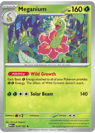 Meganium #010/132 — Mega Evolution