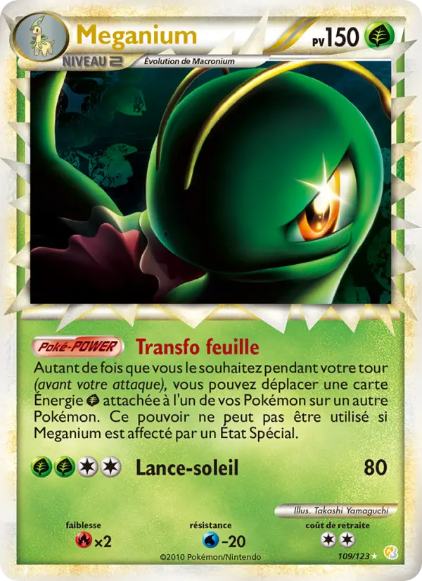 Meganium #109 — HeartGold SoulSilver