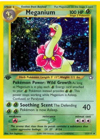 Meganium #11 — Neo Genesis