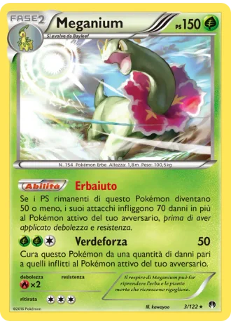 Meganium #3/122 — Turbo Crash