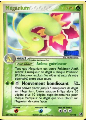 Meganium #9/115 — EX Forces Cachées