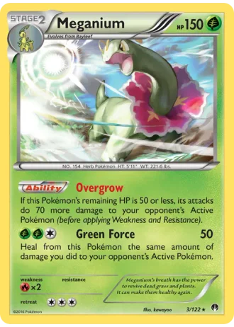 Meganium (League Crosshatch April 2016) #3 — BREAKpoint