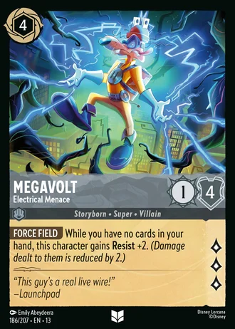 Megavolt - Electrical Menace #186/261 — Attack of the Vine!
