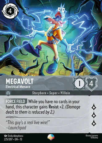 Megavolt - Electrical Menace #225/261 — Attack of the Vine!