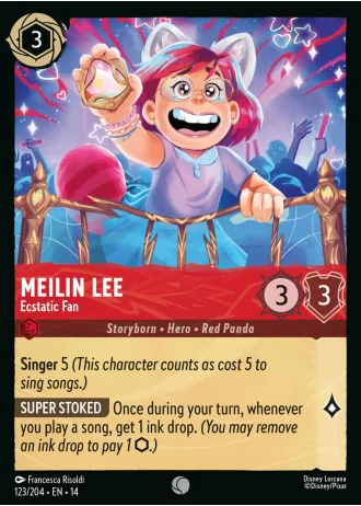 Meilin Lee - Ecstatic Fan #123/257 — Hyperia City