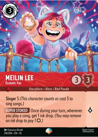 Meilin Lee - Ecstatic Fan #214/257 — Hyperia City