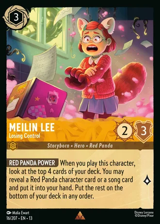 Meilin Lee - Losing Control #16/261 — Attack of the Vine!