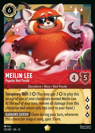 Meilin Lee - Popular Red Panda #125/261 — Attack of the Vine!