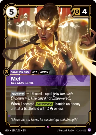 Mel, Defiant Soul #110/166 — Vendetta