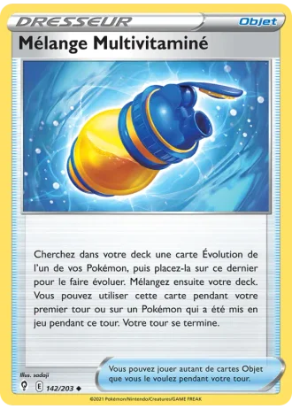 Mélange Multivitaminé #142/203 — Évolution Céleste