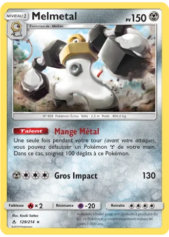 Melmetal #129/214 — Alliance Infaillible