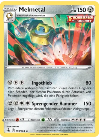 Melmetal #189/264 — Fusionsangriff