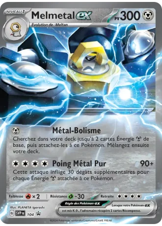 Melmetal ex #104 — Écarlate & Violet Promos