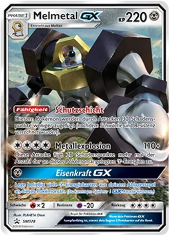 Melmetal GX SM178 — Sonne & Mond Promos