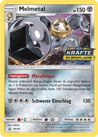 Melmetal SM181 — Sonne & Mond Promos