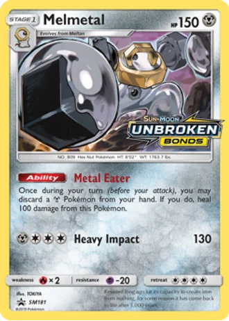 Melmetal (STAFF) SM181 — Sun & Moon Promos