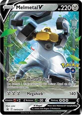 Melmetal V SWSH224 — Schwert & Schild Promos