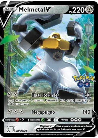 Melmetal V SWSH224 — Spada e Scudo Promos