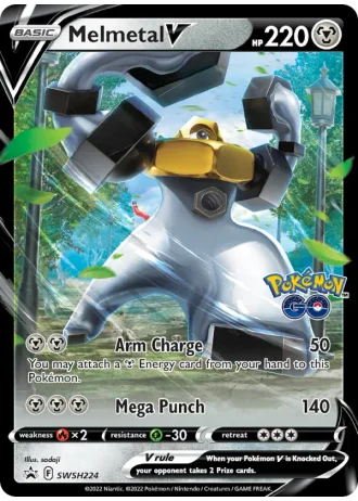 Melmetal V SWSH224 — Sword & Shield Promos