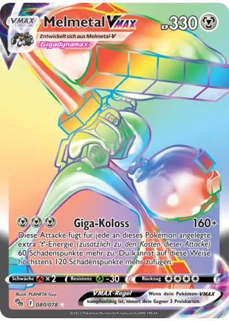 Melmetal VMAX #080 — Pokémon GO