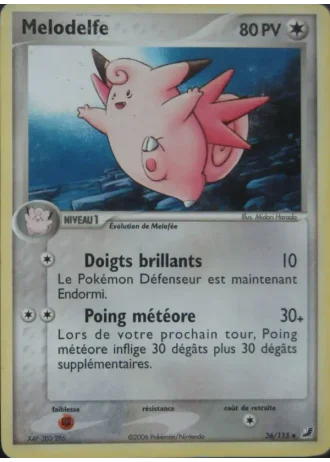 Melodelfe #36/115 — EX Forces Cachées