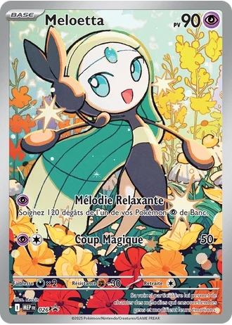Meloetta #026 — Méga-Évolution Promos