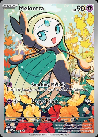 Meloetta #026 — MEP Black Star Promos
