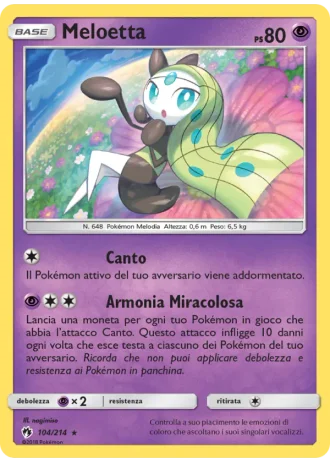 Meloetta #104/214 — Tuoni Perduti