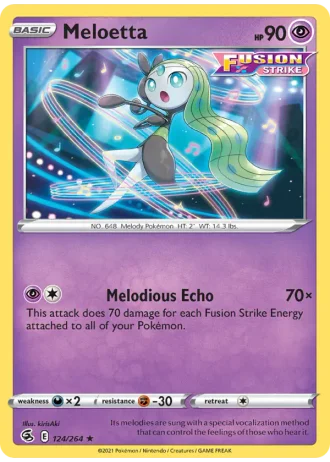 Meloetta #124 — Fusion Strike