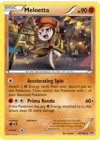 Meloetta #85/162 — BREAKthrough