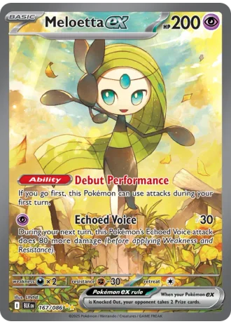 Meloetta ex #167/86 — Black Bolt