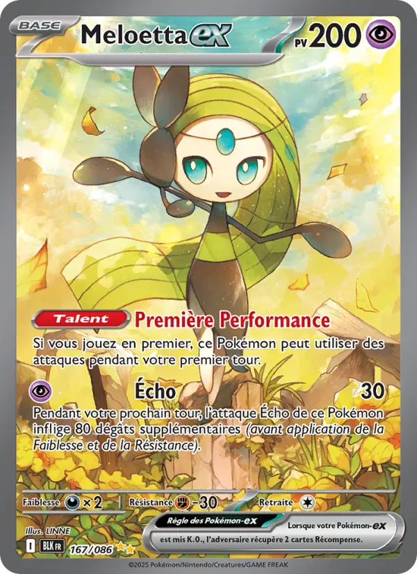 Meloetta ex #167 — Foudre Noire